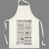 Falkirk Words Apron