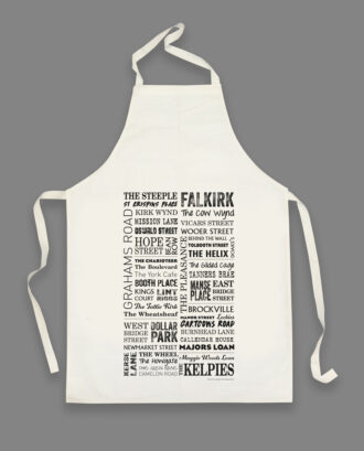 Falkirk Words Apron