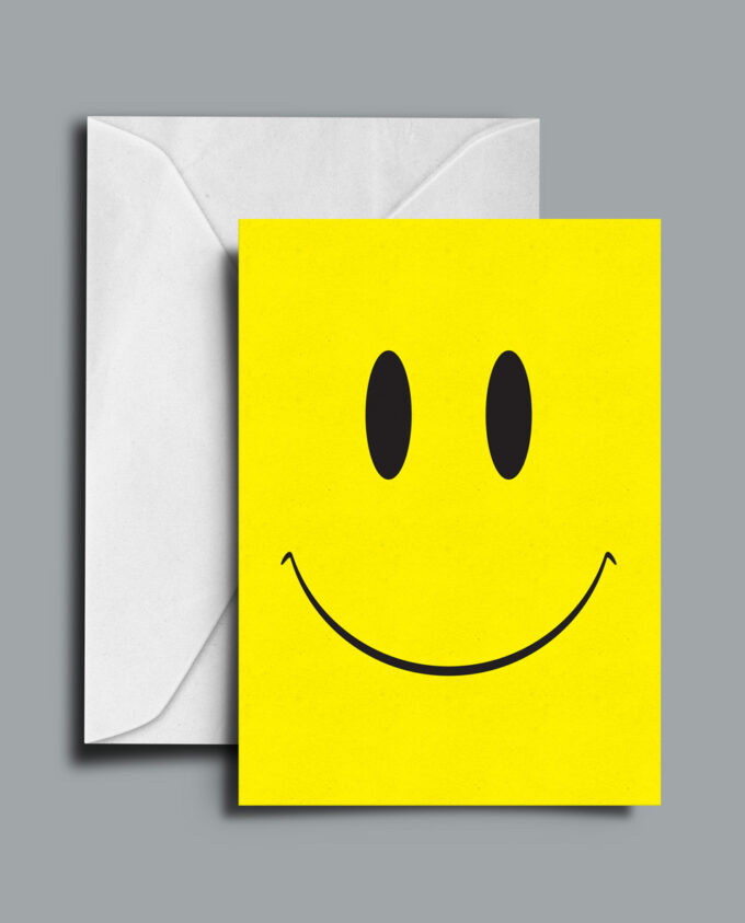 Smiley Face Greetings Card Smiley Face Greetings Card