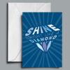 Shine Bright Like A Diamond Greetings Card Shine Bright Like A Diamond Greetings Card