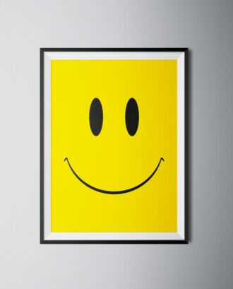 Happy Face Poster Print