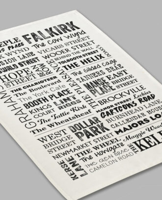 Falkirk Graphic Tea Towel