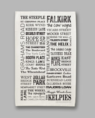 Falkirk Graphic Tea Towel
